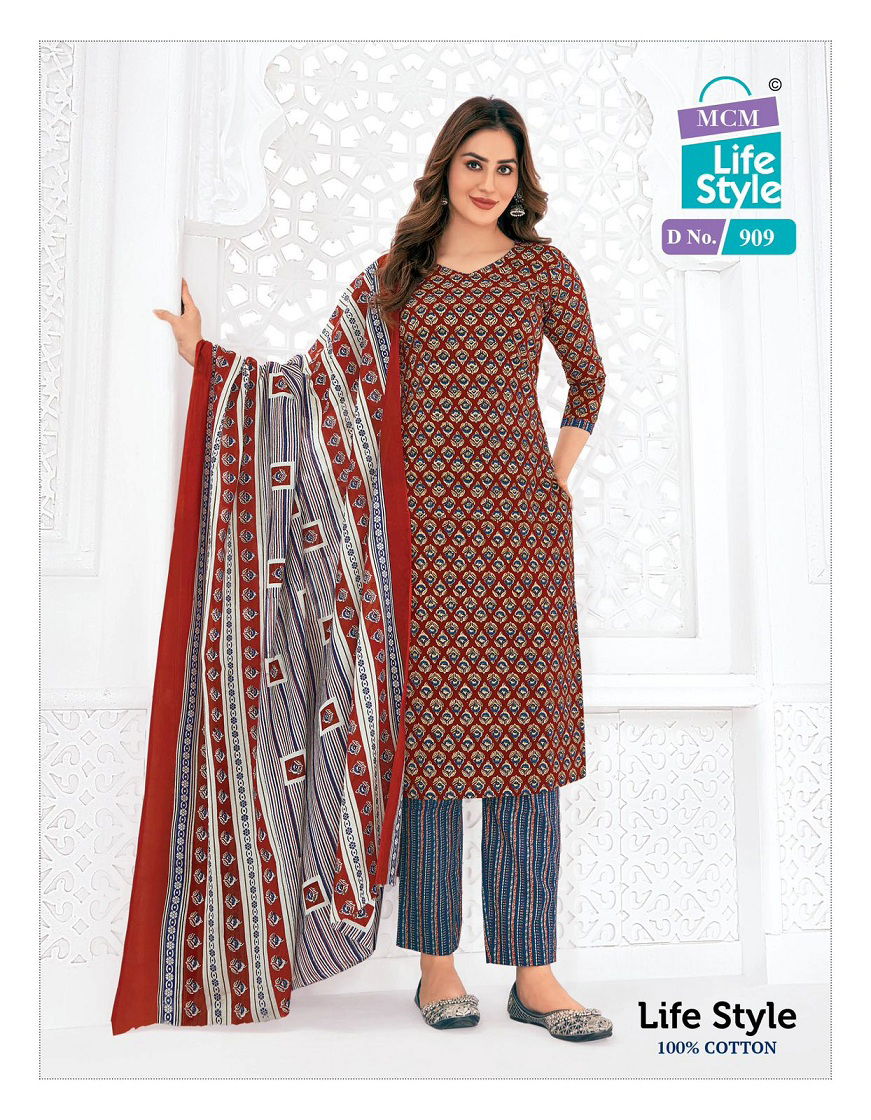 Mcm Lifestyle Vol 9 Cotton Printed Kurti With Bottom Dupatta Wholesale Price In Surat
